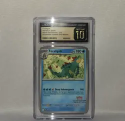 Pokemon Feraligatr 213 Black Star Promos Illustration Contest CGC 10 Pristine - Image 2