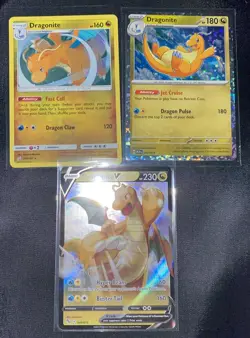 Pokemon Team Up, McDonald’s & Pokemon Go, Dragonite’s & Dragonite V, Holo, NM/M - Image 1