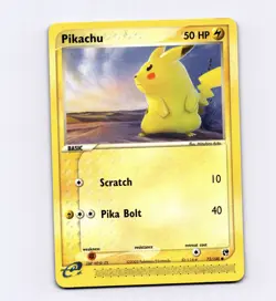 Pikachu 72/100 Sandstorm 2003 Pokemon Mitsuhiro Arita - Image 1