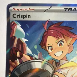 Pokemon TCG: SV Stellar Crown SCR EN Crispin #164/142 NM - Image 2