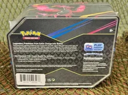 *SEALED* CROWN ZENITH Moltres LARGE Tin 5 Packs ~ Pokemon TCG ~ Galarian Moltres - Image 3