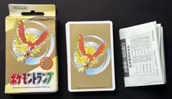 2000 Japanese Pokemon Poker Playing Cards Gold Ho-oh Inc Pikachu umbreon etc - Image 2