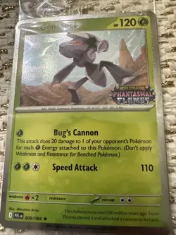 🌀 HUGE HAND SWIRL Pokemon Phantasmal Flames Genesect Best Buy Promo - Image 2