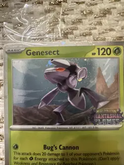 🌀 HUGE HAND SWIRL Pokemon Phantasmal Flames Genesect Best Buy Promo - Image 3