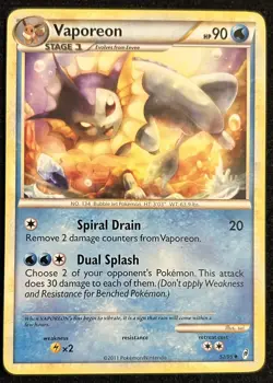 LP - Vaporeon 52/95 Non Holo - Call of Legends - Pokemon TCG - Image 1