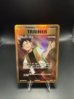 Pokemon TCG Brock’s Grit (Full Art) 107/108 Evolutions Holo Ultra Rare - Image 1