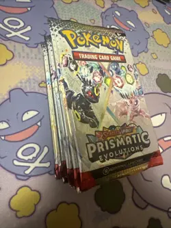 Pokemon PRISMATIC EVOLUTIONS 10 PACKS Factory Sealed Fast Ship Trusted Seller - Image 2
