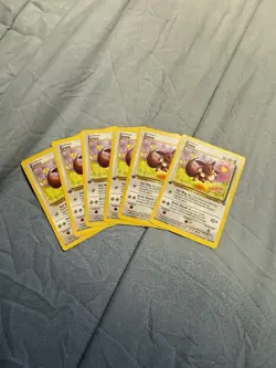 Eevee 51/64 Pokemon Jungle 1st Edition Regular - Moderately Played - Image 1