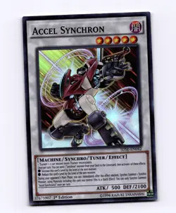 Accel Synchron Super Rare Structure Deck Synchron Extreme 1st Edition SDSE-EN042 - Image 1