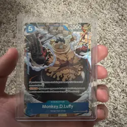 Monkey.D.Luffy OP11-058 Carrying On His Will Treasure Rare TR One Piece TCG - Image 1