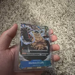 Monkey.D.Luffy OP11-058 Carrying On His Will Treasure Rare TR One Piece TCG - Image 3