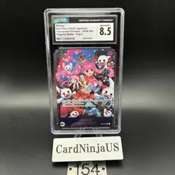 CGC NM-MT+ 8.5 Perona OP06-093 Flagship Battle SR Parallel PAR Promo One Piece - Image 1