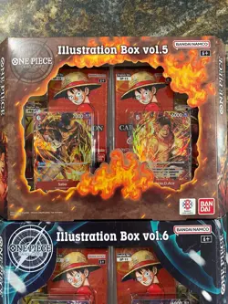 One Piece Illustration Box Vol 5 + Vol 6 Lot Set Of 2 Sealed QTY PRB-02 OP-13 F - Image 2