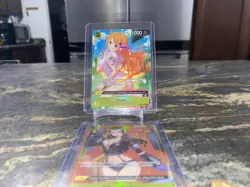Nami And Robin ST29-008 Egghead Starter Deck Parallel One Piece Tcg English NM - Image 2