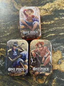 ONE PIECE Mini Tins Set Volume 2 OP13 Booster Packs Factory Sealed New B - Image 1