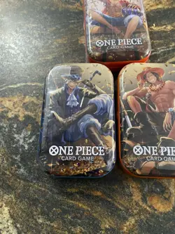 ONE PIECE Mini Tins Set Volume 2 OP13 Booster Packs Factory Sealed New B - Image 2