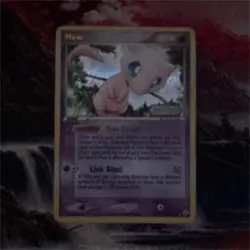 Pokemon Mew Legend Maker Holo Rare 10/92 Link Blast 70HP Psychic Card - Image 1