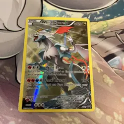 White Kyurem XY81 Black Star Promo 2015 Full Art Holo Rare Pokemon Card TCG HP - Image 3