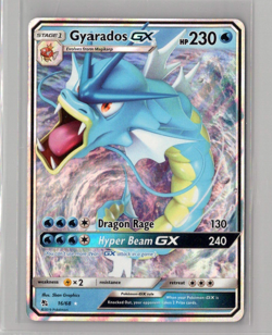 Gyarados GX 16/68 - Pokemon Hidden Fates Sun & Moon Ultra Rare Card NM - Image 1