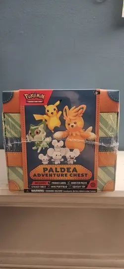 Pokemon TCG Paldea Adventure Chest New Sealed, 6 Booster Packs, 7 Promo Cards - Image 5