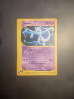 Pokemon Mewtwo TCG Expedition Card 56/165 Regular Rare - Image 1