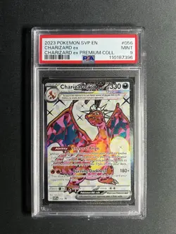 Pokemon TCG - Charizard ex 056 Sv: Scarlet & Violet Promo Cards Holo - PSA 9 - Image 1