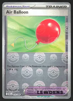 Air Balloon - 079/086 - POKE BALL Reverse Holo - Black Bolt - Pokemon Card - Image 1