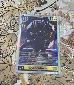 Digimon Card Game Nyabootmon BT22-042 SR Cyber Eden - Image 1