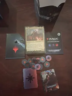 Warhammer 40K MTG Commander Decks Complete Set of 4 Sealed No Box - Image 2
