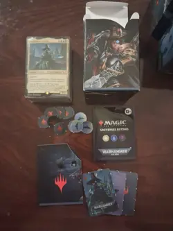 Warhammer 40K MTG Commander Decks Complete Set of 4 Sealed No Box - Image 4