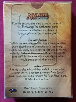 Magic The Gathering TIME SPIRAL FUN WITH FUNGUS New Sealed Theme Deck MTG - Image 2