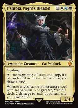 Y'shtola, Night's Blessed Custom Commander Deck MTG - Image 1