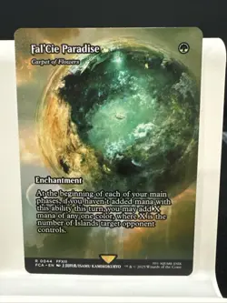 Fal'Cie Paradise - Carpet of Flowers (Showcase) Final Fantasy MTG #44 NM - Image 1