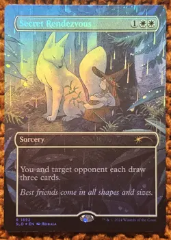 ✨Secret Rendezvous✨ MTG | Secret Lair Drop | Borderless | Foil | R 1892 - Image 1