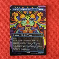 MTG “Tishana's Tidebinder” Borderless Foil Lost Caverns of Ixalan #335 NM/MT - Image 1
