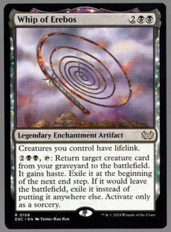 Whip of Erebos 0159 Non Foil Rare Duskmourn MTG Near Mint - Image 1