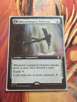 Paleontologist's Pick-Axe (Extended Art) [The Lost Caverns of Ixalan Commander] - Image 5