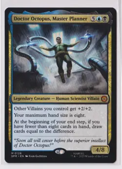 2025 Marvel's Spider-Man Magic The Gathering Doctor Octopus, Master Planner 128 - Image 1
