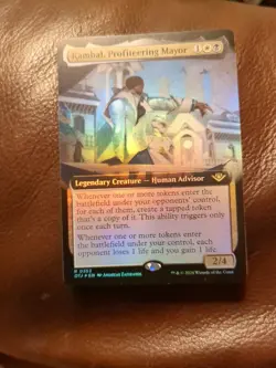 Kambal, Profiteering Mayor FOIL (Extended Art) Outlaws of Thunder Junction #353 - Image 1