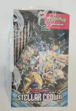 Pokemon Stellar Crown Booster Box - Scarlet & Violet TCG New Factory Sealed - Image 4