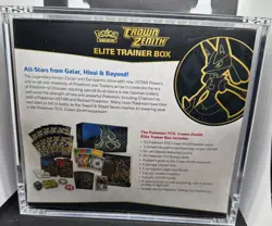 Pokemon TCG: Crown Zenith Elite Trainer Box - 10 Packs w/ Acrylic case 820650851476 - Image 3