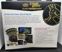 Pokemon TCG: Crown Zenith Elite Trainer Box - 10 Packs w/ Acrylic case 820650851476 - Image 4