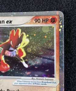 Pokemon TCG Hitmonchan EX Ruby and Sapphire 98/109 Holo Ultra Rare NM - Image 4
