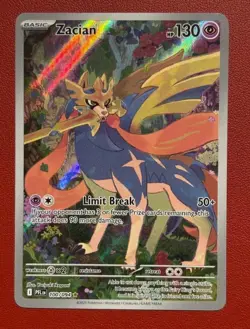 Me02: Phantasmal Flames Pokemon TCG Zacian 100/94 - Image 1