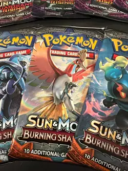 Lot of 20 Pokemon TCG Sun & Moon Era Booster Packs, New, Factory Sealed 🍀 - Image 4