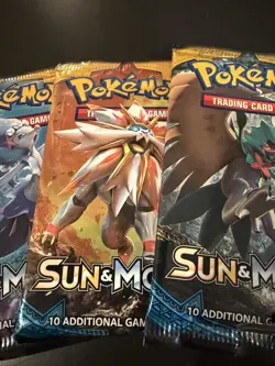 Lot of 20 Pokemon TCG Sun & Moon Era Booster Packs, New, Factory Sealed 🍀 - Image 5