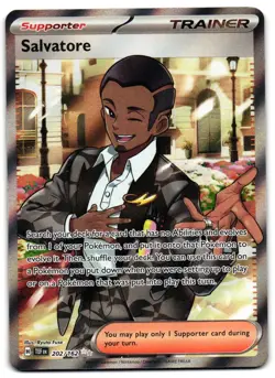 Salvatore 202/162 - Temporal Forces Ultra Rare Pokemon TCG - NM Card - Image 1