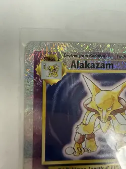 Pokemon Alakazam 80 HP Stage 2 Psychic Legendary Collection 1/110 Holo Reverse - Image 3