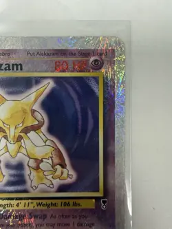 Pokemon Alakazam 80 HP Stage 2 Psychic Legendary Collection 1/110 Holo Reverse - Image 4