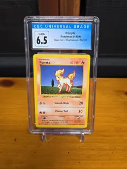 Bundle Deal 1999 Pokemon Shadowless Base Set #46 Charmander #60 Ponyta CGC SLABS - Image 5